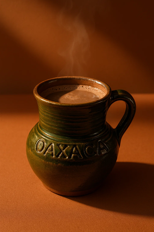 Taza de Barro Artesanal para Chocolate - Supremo Oaxaca