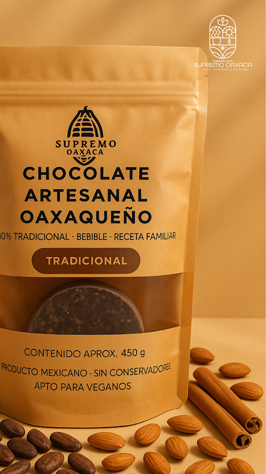 Chocolate Oaxaqueño Tradicional – Supremo Oaxaca (450g)